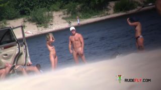 Voyeur cam  nude plage 1 2 public -9