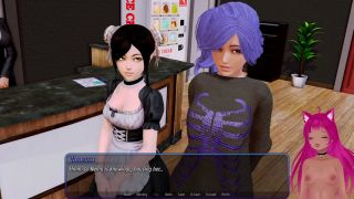 Hd Porn VTuber LewdNeko Plays Harem Hotel Part 46-4
