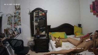 Voyeur Cam Sex: Dalila Tarico's Private Bedroom Show 2025!-9