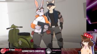 [GetFreeDays.com] After practicing the practical shooting on her pussy and her Furry ass OmegaOzone animation - Jazz Adult Film July 2023-5