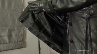online porn video 10 Kinky Leather Clips Liza – Cum On My Leather Trench Coat - joi video - masturbation porn diaper fetish porn-1