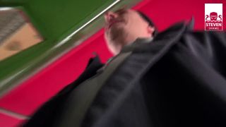 CURVY MERMAID HAIRED GIRL Fucked IN PUBLIC TOILET AVIVA ROCKS  StevenSh.-3