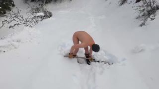 online clip 1 itching fetish BondageLife – Snow Shoveling – Rachel Greyhound, bdsm on femdom porn-1