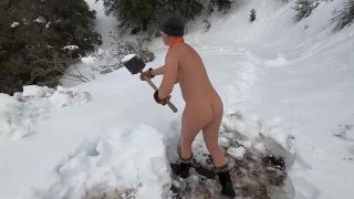 online clip 1 itching fetish BondageLife – Snow Shoveling – Rachel Greyhound, bdsm on femdom porn-7