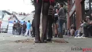 online porn clip 30 Public bondage | bondage | lesbian girls butt crush fetish-1