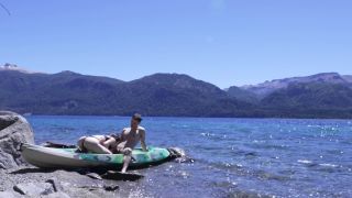 John and Sky - Horny Teen Couple Gets Caught having Sex on Public Beach - HUGE Cumshot Amateur [1080p] - Teen-2