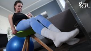 online adult clip 26 sock fetish porn Czech Soles - Vicky - Smelly workout socks and feet posing POV - Feet Dirty, fetish on femdom porn-3