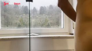 [GetFreeDays.com] Rainy day dildo fuck in the window Porn Film May 2023-3