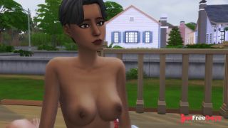 [GetFreeDays.com] Husband cheats on wife with hot ebony neighbor - Who Knew My Neighbor Was A Baddie - Sims 4 Sex Film December 2022-1