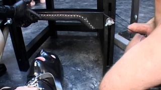 free adult clip 10 hardcore interracial group sex hardcore fetish gangbang xxx , Schlagendegirls — Miss Anna — Wrapped in transparent solid rubber Part 1-4 , socks, boot-domination on gangbang xxx-5