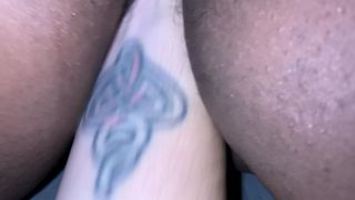 First t fisting of hairy black cunt - point of view - interracial sex porn -6