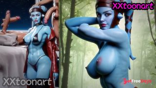 Star Wars Aayla satisfies your sexual desires on the spaceship and lets you cum inside-5