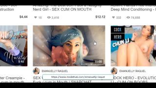 PHEmanuelly RaquelGorgeous Sexy Gamer Girl, Face Agony, With Her Interactive Toy Cumming In A Game Play, GTA V Ps4 - 1080p-9
