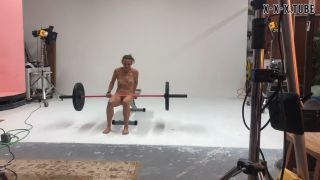  Lora Cross  fetish Lora Cross Bts At Naked Workout Photoshoot-0