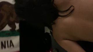 Korean⁄Samoan 21 Year old GF getting Destroyed from behind in a Chair_1080p -6