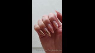 Goddessambra - so what do you think about my new set of super glossy claws manicure stilettonails 28-04-2021-1