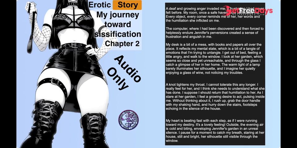 [GetFreeDays.com] My journey toward sissification - Sissy boy - chapter 2 Sex Video November 2022