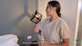 [Amateur] Home doctor gets cum on glasses - Mariana Martix & Salome Gil-2