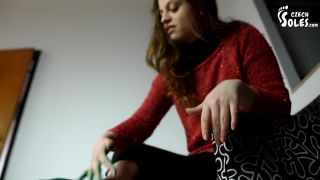 Czech Soles - Foot And Soles Painting And Soleprints, femdom chastity pegging on fetish porn -0