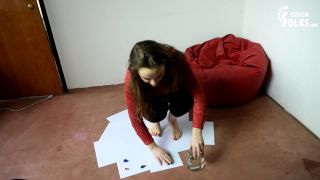 Czech Soles - Foot And Soles Painting And Soleprints, femdom chastity pegging on fetish porn -1