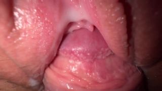 Cute PussyI fucked my horny stepsister, tight creamy pussy and close up cumshot(1)-1