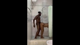 A Black Demigod - A quick shower with my step sister-8