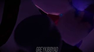 Vrchat Furry A Fox Deer was so desperate to be penetrated with cat cock...-3