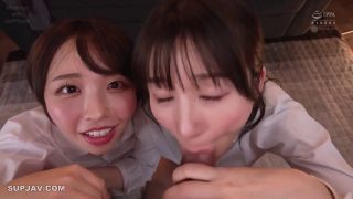 ReducingMosaic WAAA-492 出張先でホロ酔いになった憧れの女上司が痴女豹変！僕の絶倫チ〇ポを奪い合い精子枯れるまで逆3P中出し相部屋 五日市芽依 宍戸里帆-1