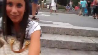 free porn video 2 Public Foot Worship In NYC | femdom | fetish porn winter fetish-0