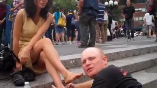 free porn video 2 Public Foot Worship In NYC | femdom | fetish porn winter fetish-6