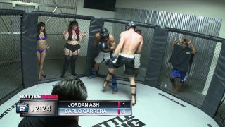 BBW Brunette Milf In Sexy Lingerie Is Fucked Hard By Rough MMA Fighter-4