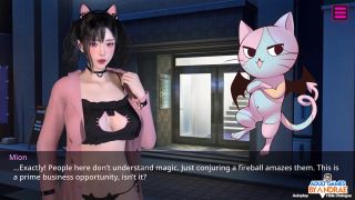 Anime Hentai Ep8: Lesbian Sex with Luna and Mion - Female Anchor Next Door-9
