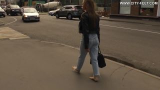 xxx video 2 City Feet – A barefoot blonde. Part 2 - blonde - blonde porn first time femdom-0