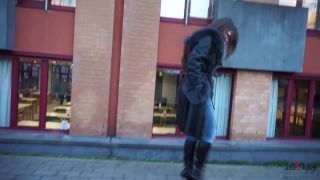 Julie Skyhigh, Pantyhose, Stockings, Leggings - 150204 walking in furs leather boots and jeans [foot fetish] - [Feet porn]-3