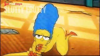 Married Housewife Ready to Do Anything for Her Beloved Husband  VHS Version  Animation Parody-5