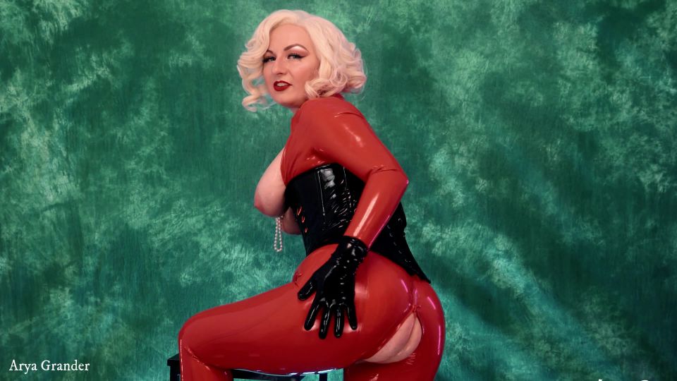 Hot MILF Striptease in Latex Anal FREE porn video of rubber model Arya [watch FreeFans.tv - best OnlyFans leaks]