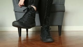 adult video clip 39 Mistress Lucifer — Lick The Bottom Of My Shoes And Thank Me — THE CHURCH OF LUCYFER, owk femdom on fetish porn -0