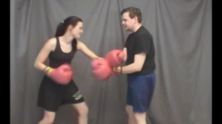 Kathryn Kick Busting His Balls Full-6