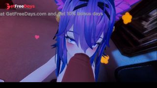 VRChat - Girl is having fun with her big Dildo-6