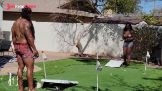 Strip Cornhole Leads to Pornhub Real Ebony Couple Dreads Way and Lyric Sky-1