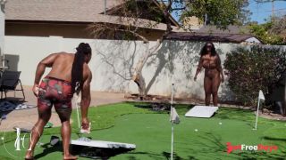 Strip Cornhole Leads to Pornhub Real Ebony Couple Dreads Way and Lyric Sky-4