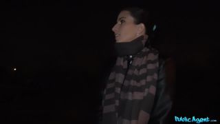 Night time outdoor sex at the  station-3