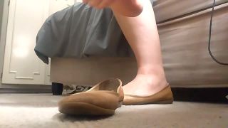 clip 3 Flat shoeplay with sexy anklet upd | ankle bracelet | feet porn apa itu foot fetish-2