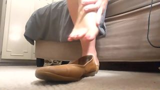 clip 3 Flat shoeplay with sexy anklet upd | ankle bracelet | feet porn apa itu foot fetish-3