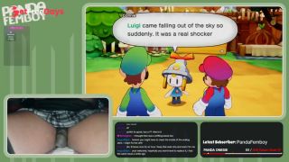 [GetFreeDays.com] PandaFemboy Plays Mario and Luigi Brothership Part 1 Porn Leak March 2023-3