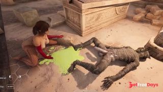 [GetFreeDays.com] Beasts in the Sun Tomb Rider parody Porn game version 7 8 Sex Leak February 2023-7