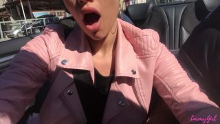 Outdoor Blowjob In The Car, Young Babe In A Cabriolet-1