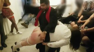 adult xxx clip 14 femdom otk femdom porn | Daniella’s Otk Public Spanking And Punished With The Wooden 1 Meter Rule | fetish-1
