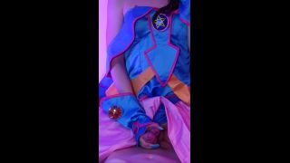 LalaThePala - Futanari Dark Magician Girl riding a cock cumming on t-1