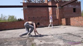 clip 11 femdom feet fetish Licking Girls Feet: Alisa - Would you like to play football with us, fetish on femdom porn-7